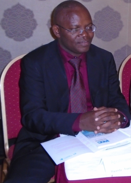 Mupiganyi Appolinaire, the executive secretary of TIR