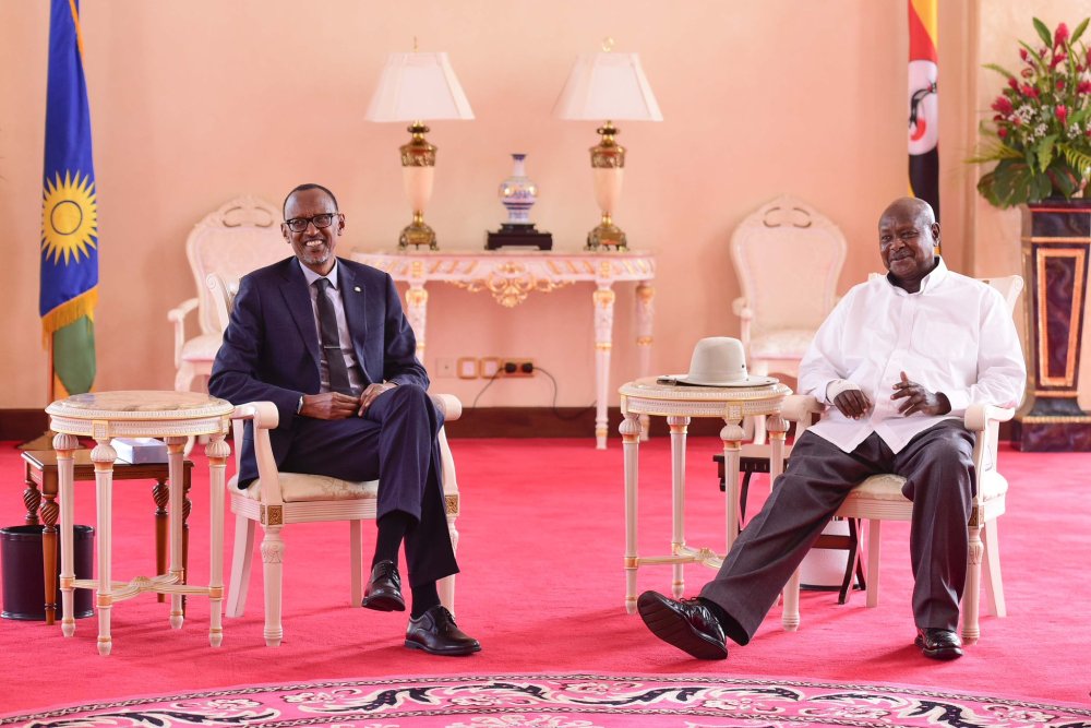 Uganda’s Museveni posted his congratulatory message to Kagame on his X handle.