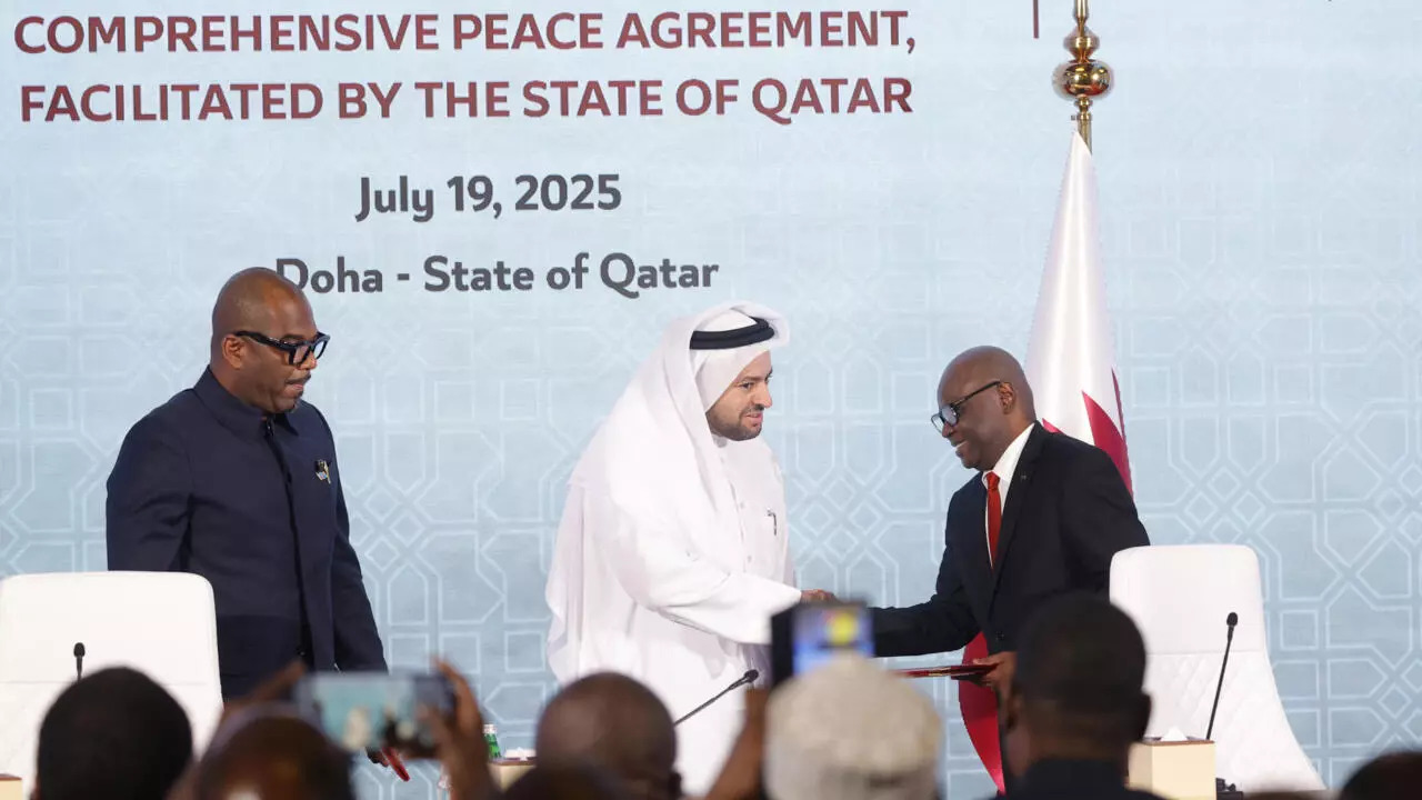 Qatar has handed over a draft peace agreement to the Government of the Democratic Republic of Congo (DRC) and the AFC/M23 rebel coalition, outlining a phased roadmap to end years of conflict in eastern Congo.