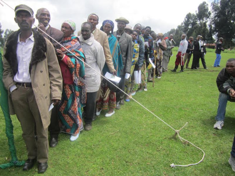 Resettled citizens aligned to take land certificates