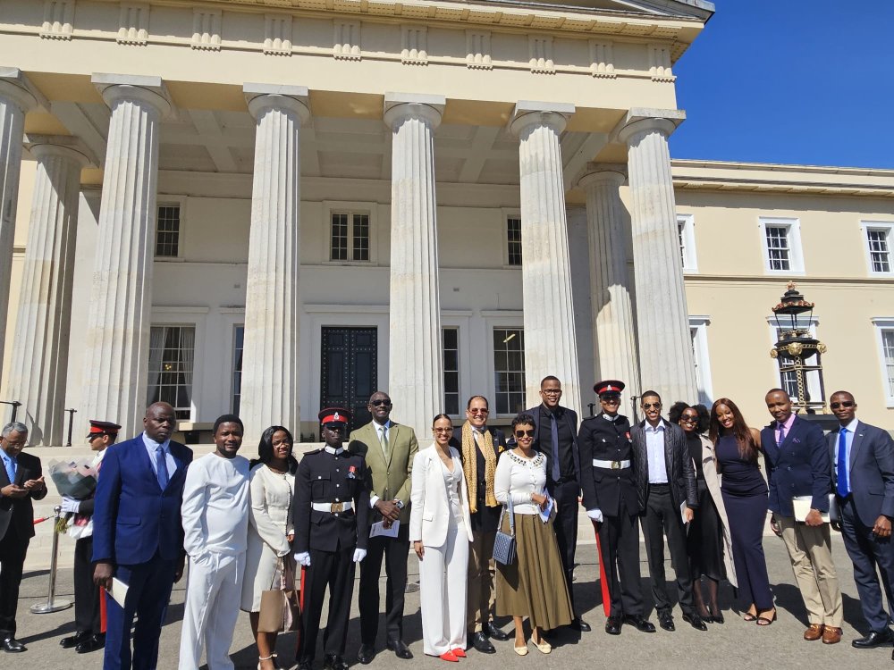 Family members, including Ambassador Cesar and High Commissioner Busingye, attended the graduation ceremony to celebrate the graduates' achievement.