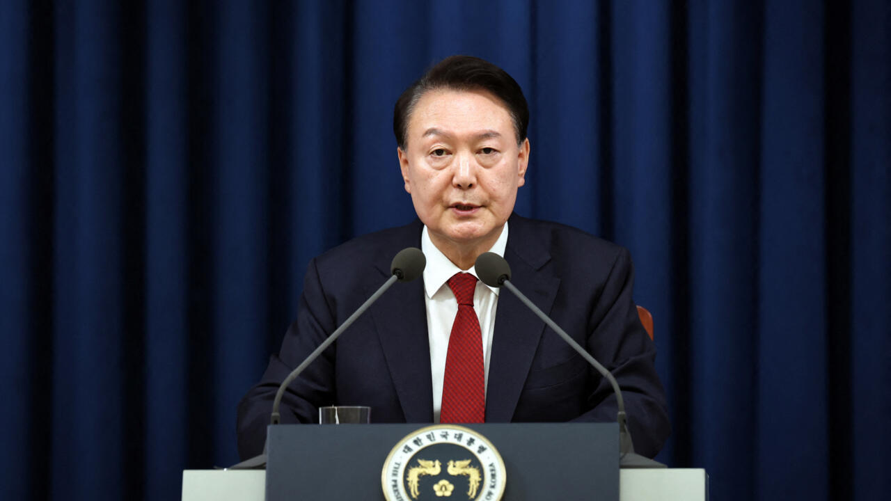 S. Korean President Yoon has attended constitutional court hearing of impeachment trial.