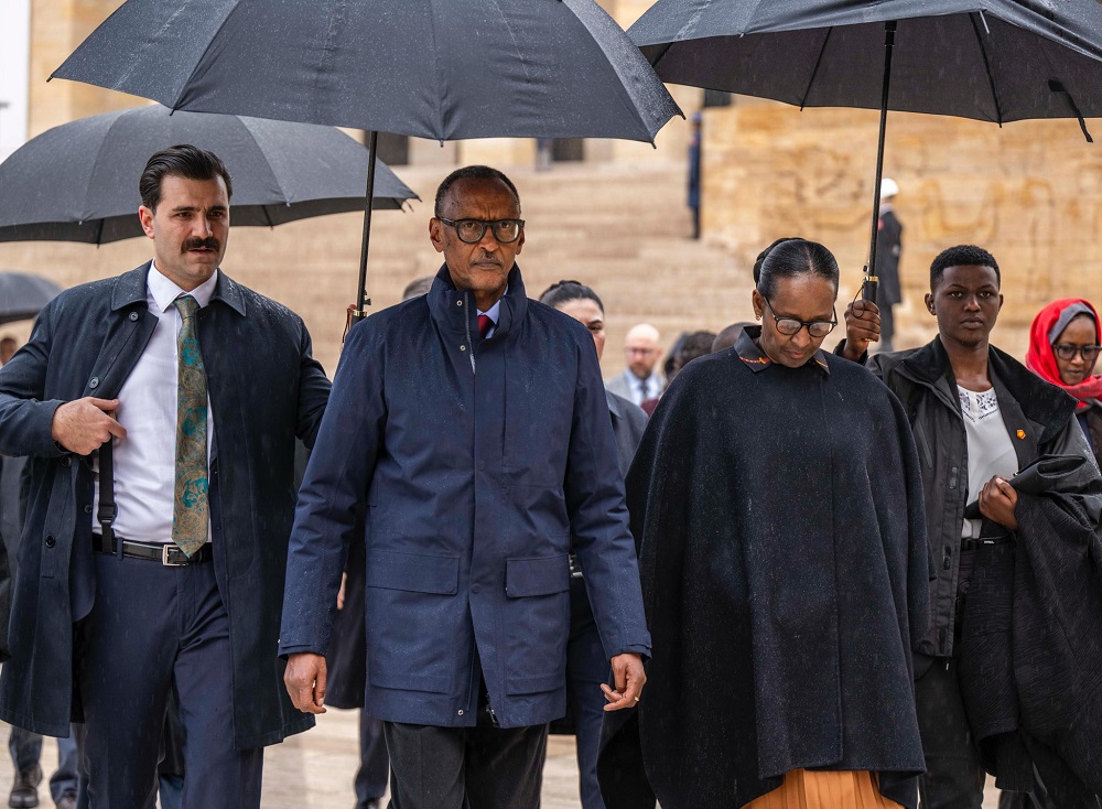 President Paul Kagame and First Lady Jeannette Kagame have paid their respects to Mustafa Kemal Atatürk, Turkey’s founder and the country’s first president.