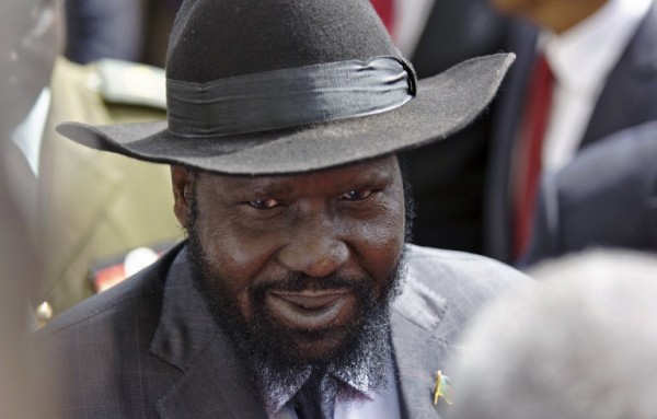 South Sudan Information Minister Michael Makuei said the President Salva Kiir (pictured) administration objected to the presence of any non-African forces.