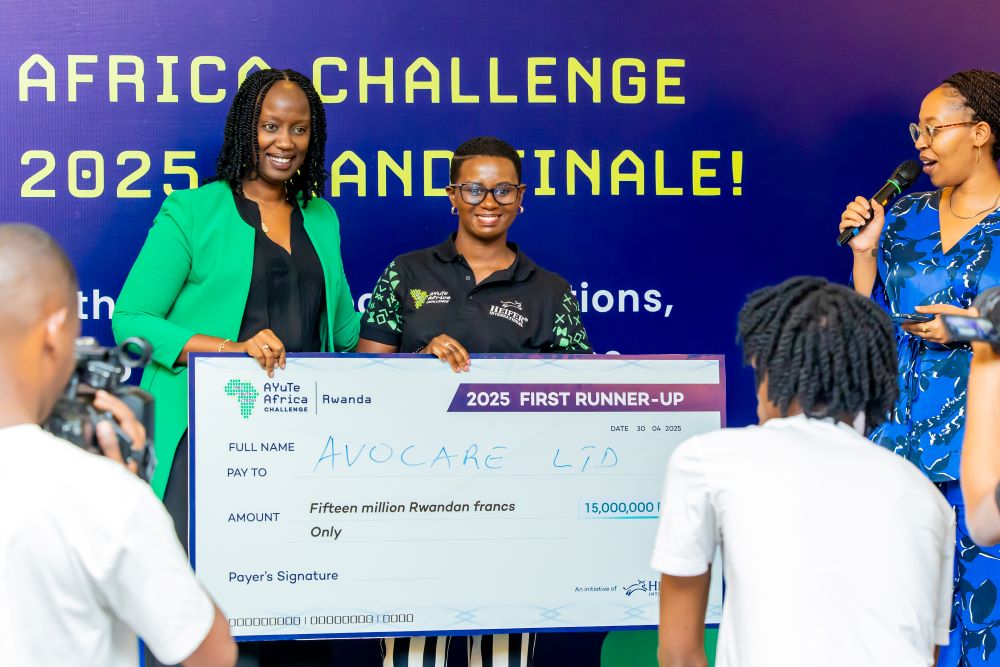 Mugeni Niyidukunda, First Runner-Up of the AYuTE Challenge 2025 and founder of Avocare Ltd, a Rwandan company producing premium shared how AYuTE support unlocked critical growth opportunities.
