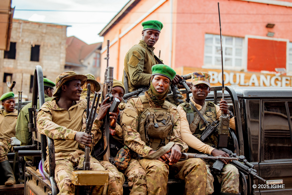 M23 fighters now patrol the city regularly, with some stationed at strategic locations to maintain order. While key facilities, such as schools and banks, remain closed, many businesses continue to operate.