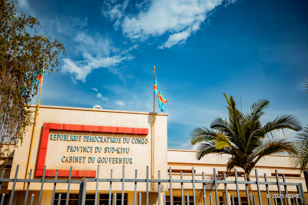 The office of South Kivu Governor Jean Jacques Purusi remains deserted days after M23 seized control of the provincial capital.