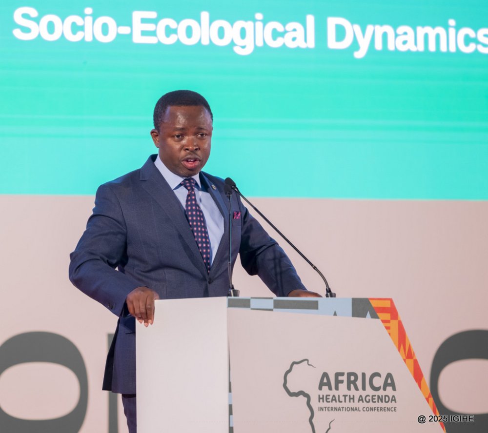 Dr. Raji Tajudeen, the Acting Deputy Director-General and Head of the Division for Public Health Institutes and Research at Africa CDC.