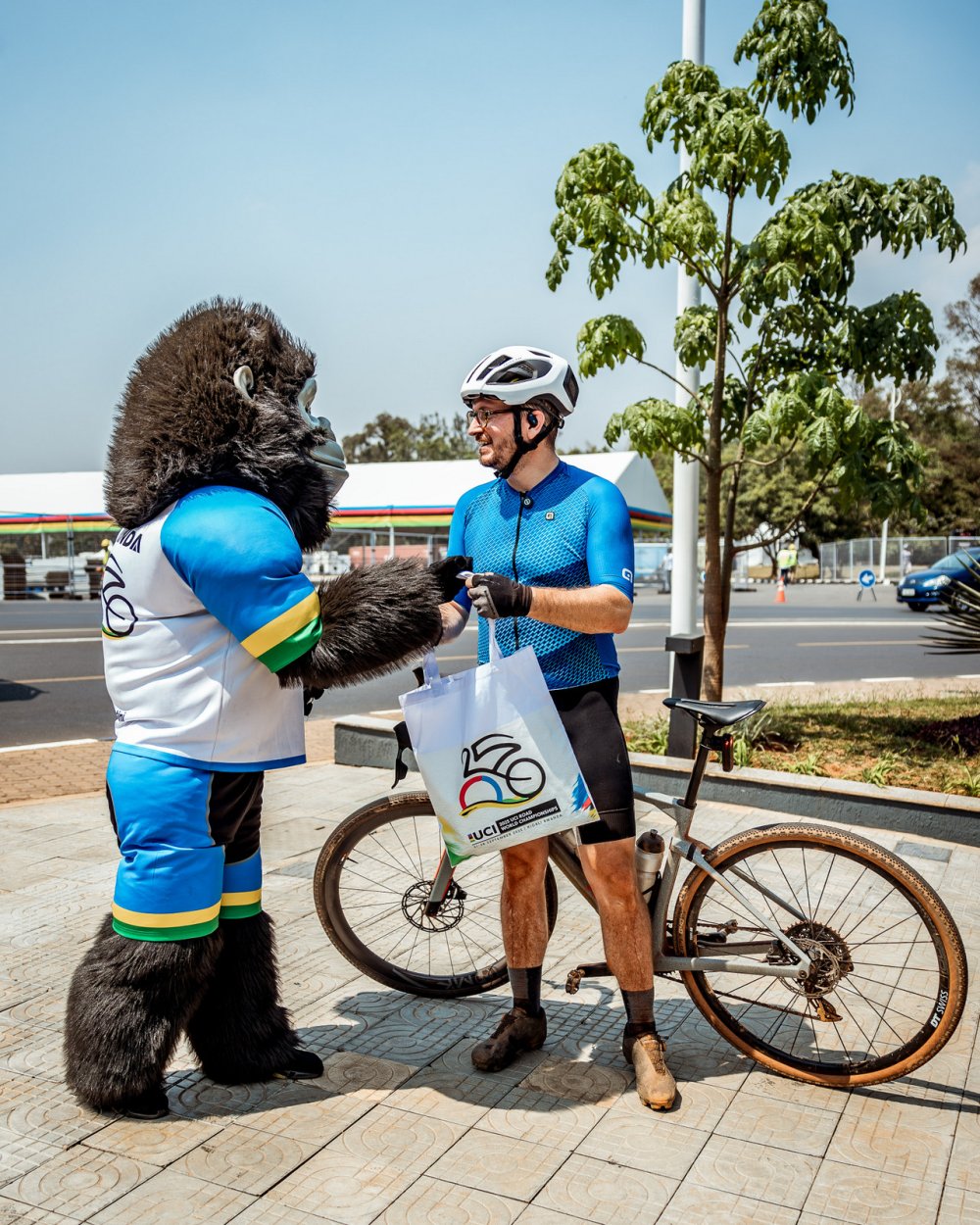 Cyclists who will participate in the UCI Road World Championships have arrived in Rwanda