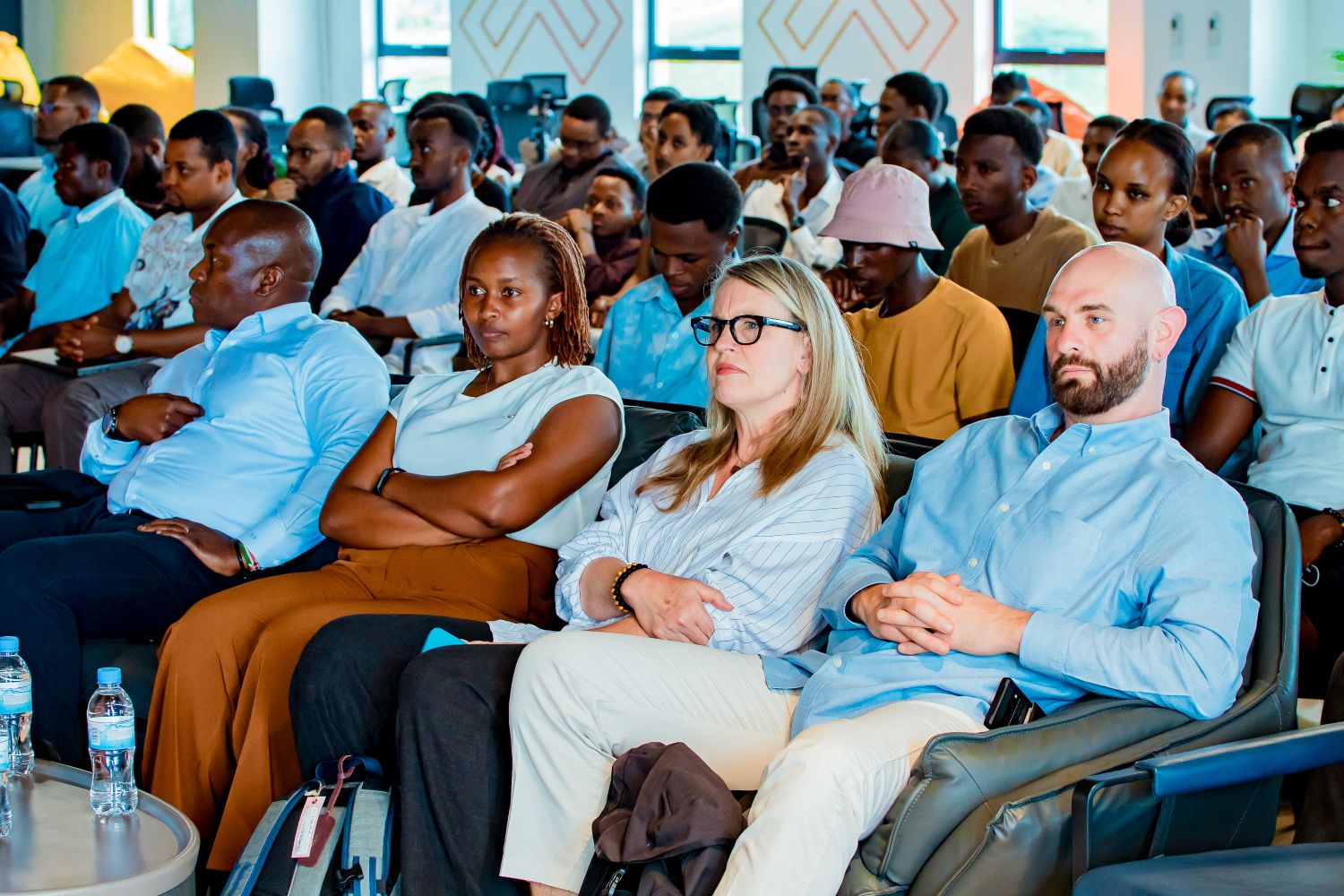 The Amazon CTO was accompanied by a team that included some members of the tech giant from Africa and beyond.