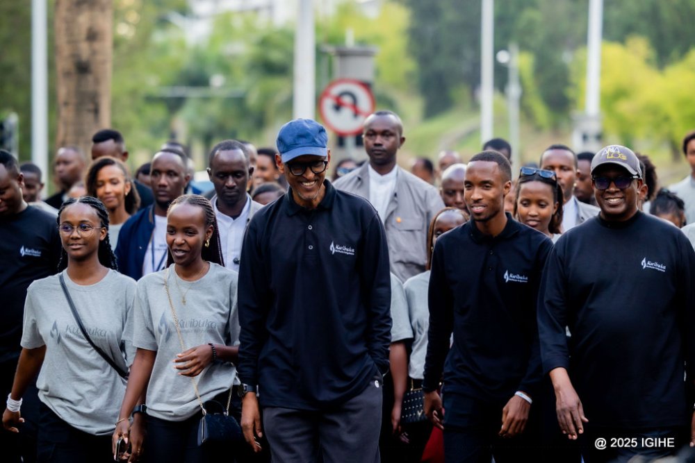 President Paul Kagame has participated in the annual Walk to Remember, an event held to commemorate the victims of the 1994 Genocide against the Tutsi. 