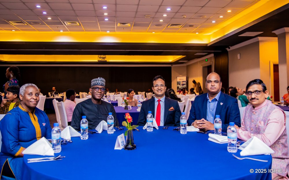Diplomatic representatives in Rwanda attended the inauguration ceremony of Srinivas Cheruvu.