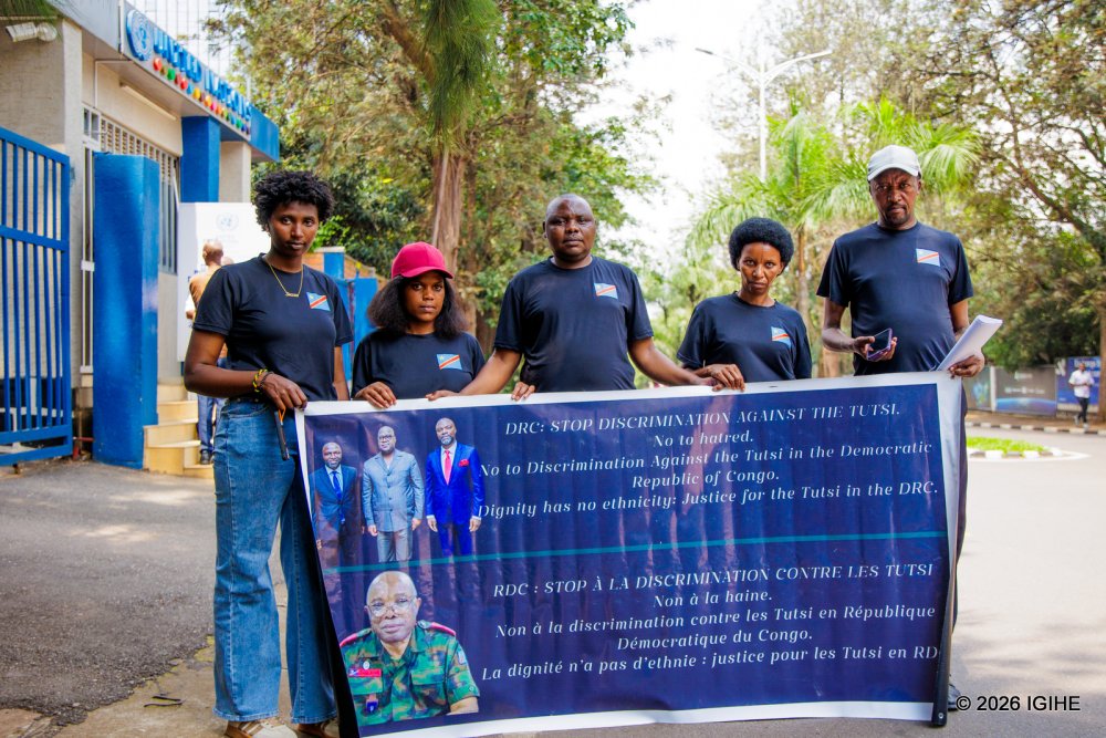 Congolese refugees condemned officials for perpetuating a climate of hatred.
