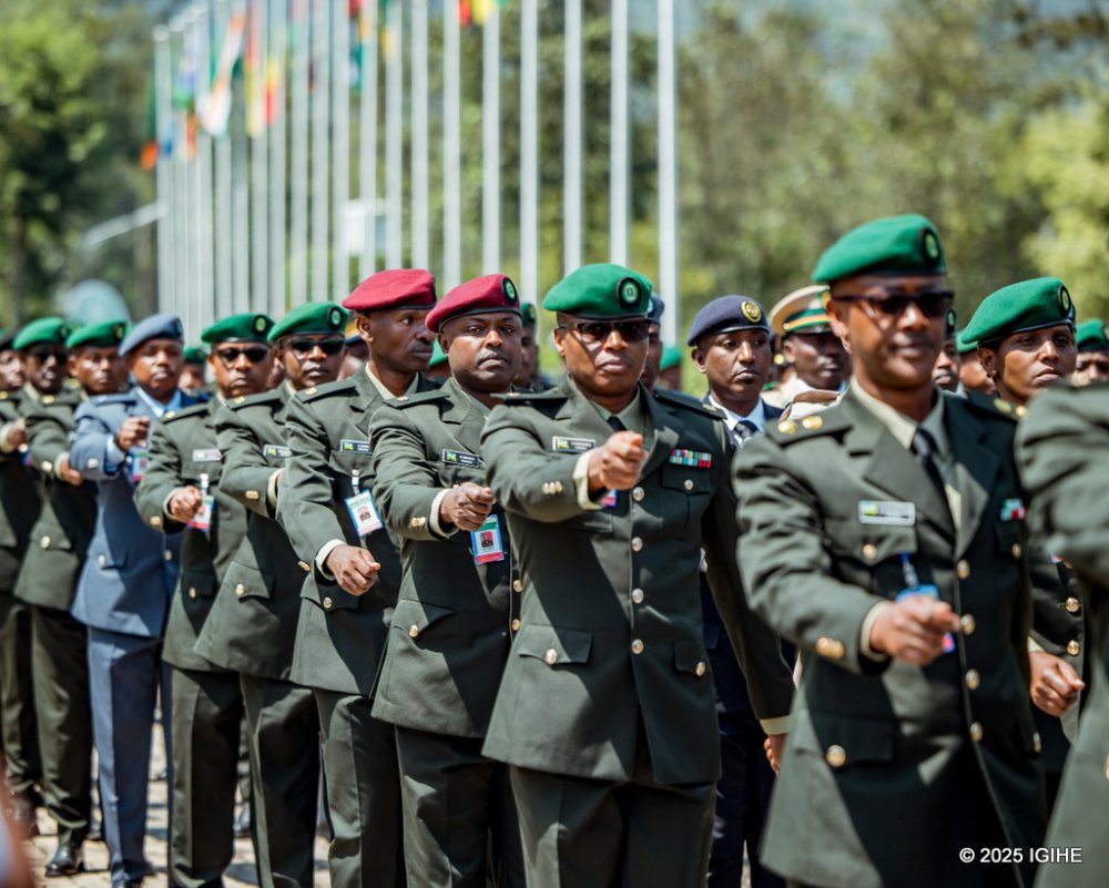 One hundred and eight senior officers from the Rwanda Defence Force (RDF), Rwanda National Police, and allied armed forces from 19 African countries and one from Jordan, on Monday, June 17, 2025, graduated from the one-year Senior Command and Staff Course, Intake 13. 
