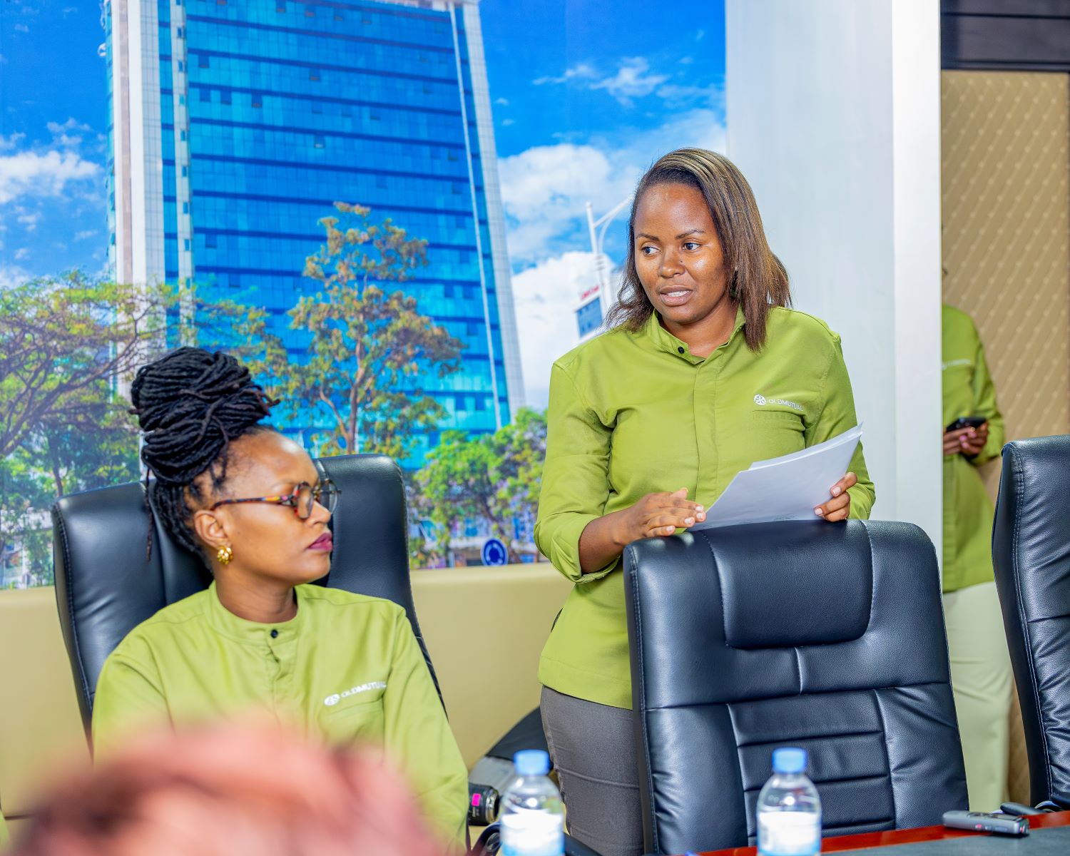 Clementine Muhorakeye, Internal Audit Manager at Old Mutual Insurance Rwanda, is among the beneficiaries of the WIFR mentorship program.