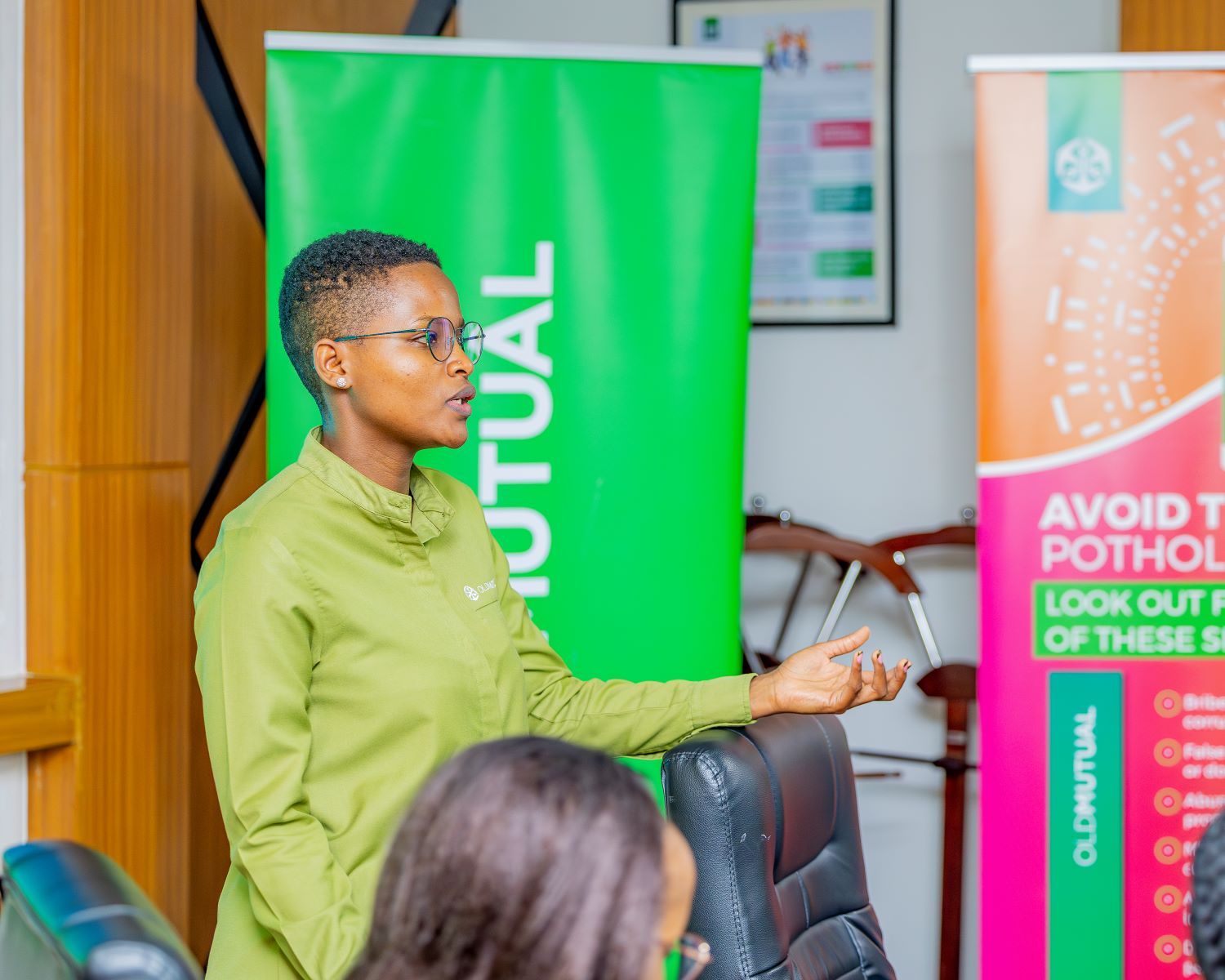 Sonia Umwari, Marketing and Communication Manager at Old Mutual, is among the 20 beneficiaries of the nine-month mentorship program.