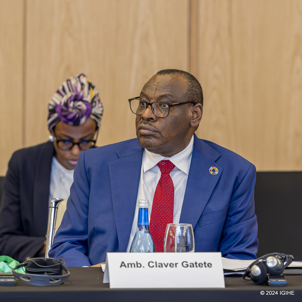 Ambassador Claver Gatete, the head of UNECA, was among the participants.