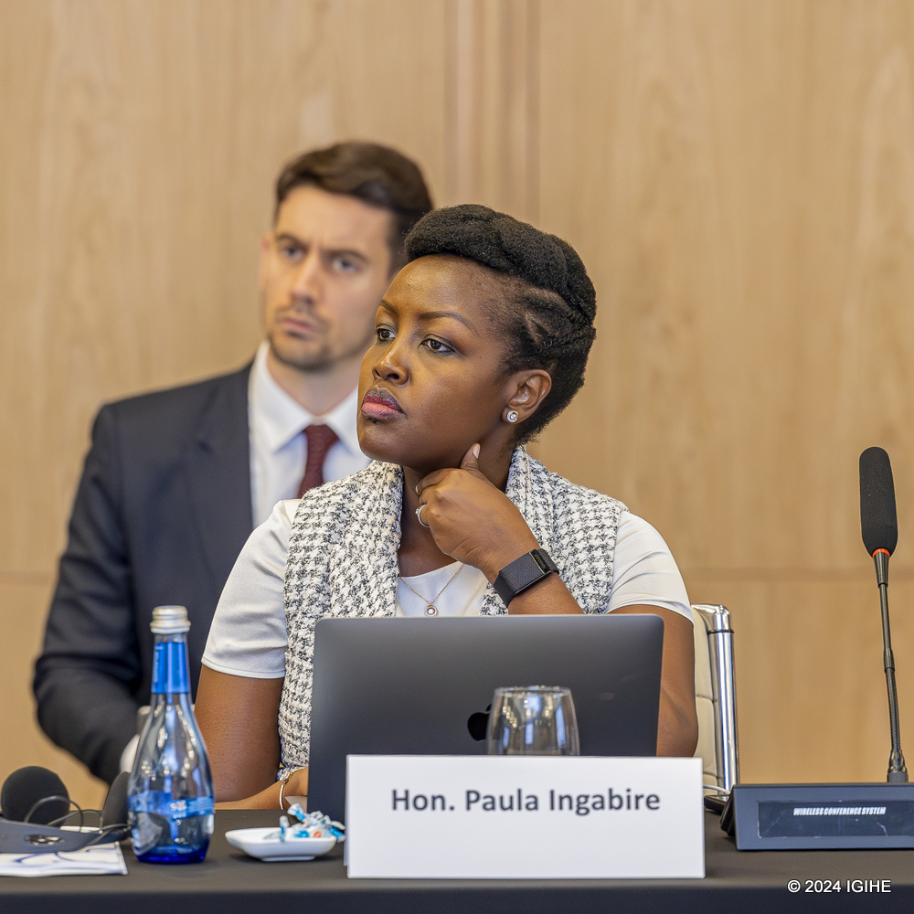 The Minister of Technology and Innovation, Paula Ingabire, was also among the speakers.