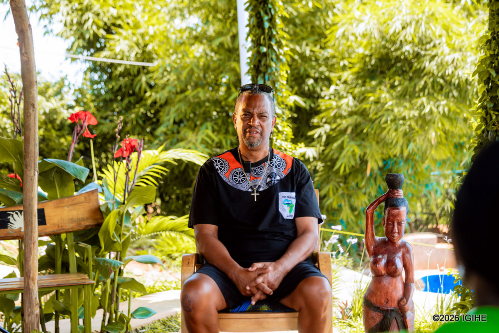 David Clark, a 56-year-old African American originally from Oakland, California, moved to Rwanda five years ago.