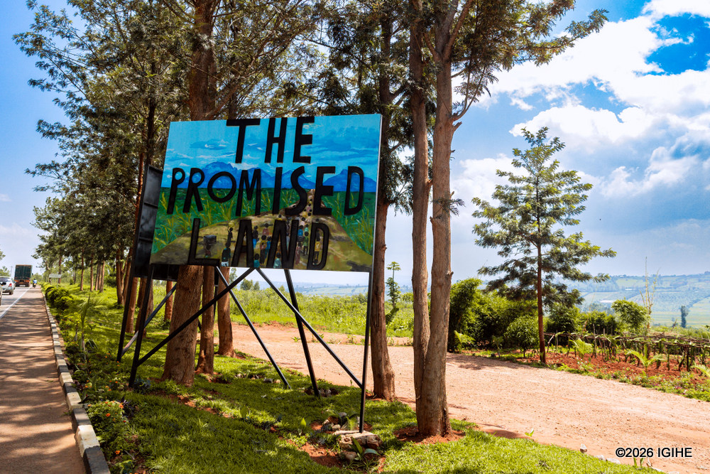 David Clark owns and runs the 'Promised Land' farm in Kanzenze Sector, Bugesera District, Eastern Province.