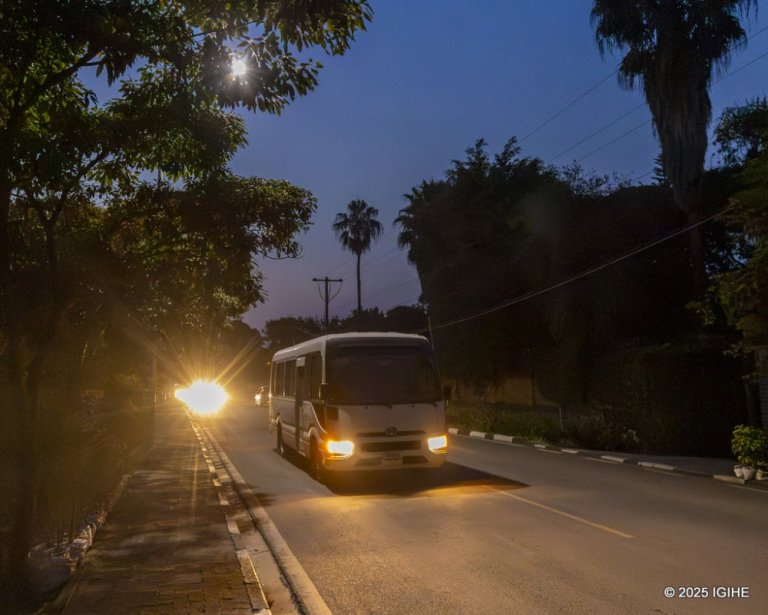 The injured soldiers were transported to Kigali International Airport on Monday evening.