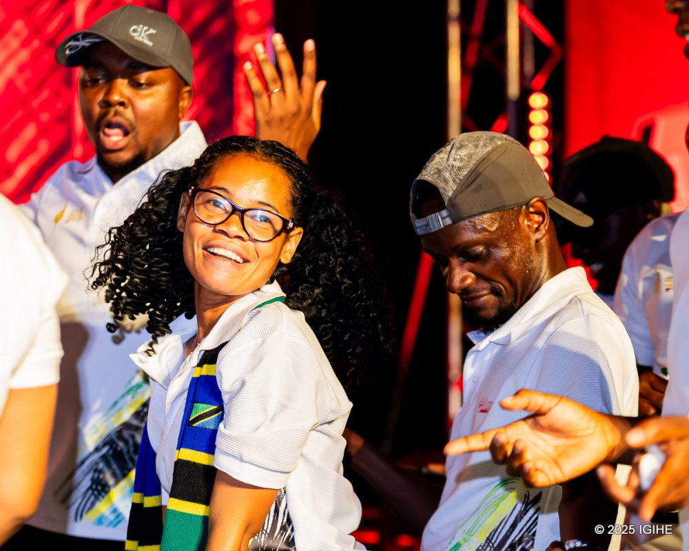 Arsenal fans from Tanzania also graced the occasion. 