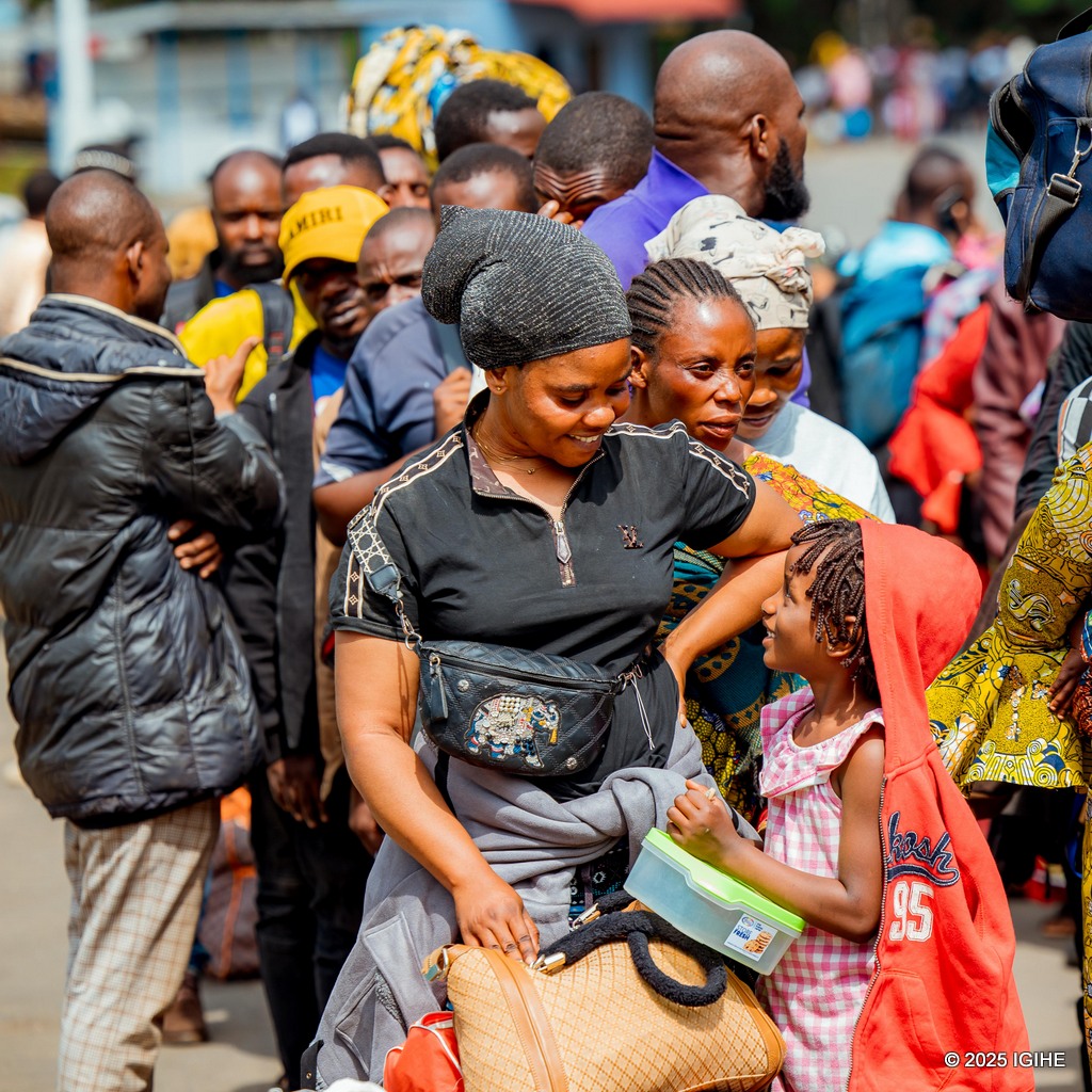The returnees said the security situation had improved since the M23 captured Bukavu over the weekend.