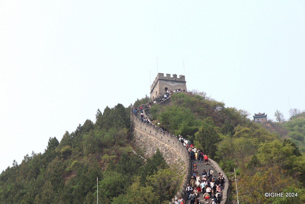 Each year, the Great Wall of China attracts millions of visitors from across the globe. Originating in the 7th century B.C., the Great Wall was primarily a defense mechanism against invasions. Over centuries, it was expanded and fortified by various dynasties, making it one of the most extensive construction projects ever undertaken. Photo by Théophile Niyitegeka  