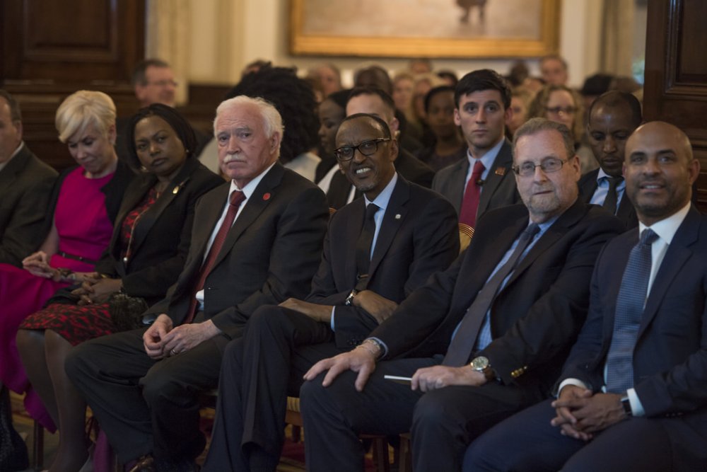 President Paul Kagame attended the screening of the Royal Tour of Rwanda Premiere documentary,