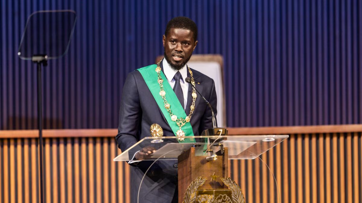 President Bassirou Diomaye Faye assumed office in April.