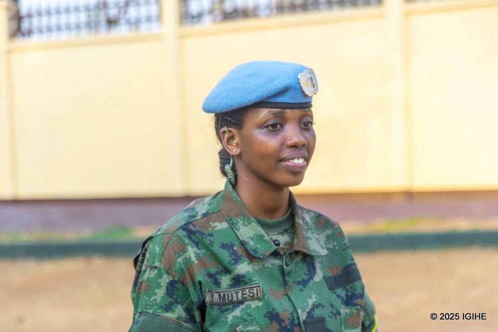 Lt Yvonne encourages young women to serve their country, emphasizing that military service is not as difficult as some may think.