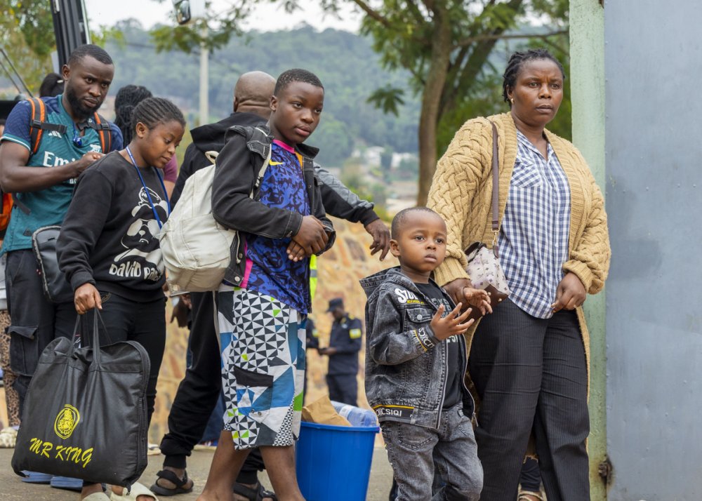The UN staff, along with their families, fled after realizing their lives were in danger in Goma.