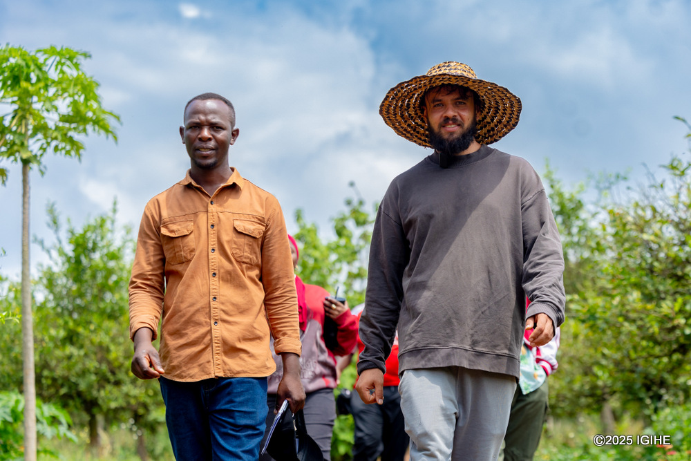 Shodzha Aldin Rashyd is the project manager of the 15-hectare Eagle View Farm in Bugesera.