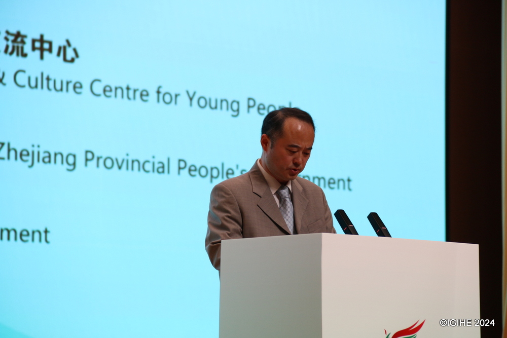 Zhao Xiyuan, Minister Counselor of the Department of African Affairs of the Ministry of Foreign Affairs.