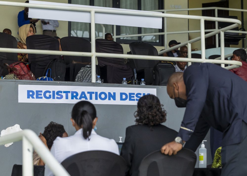 Officials were designated to register and assist UN personnel seeking refuge.