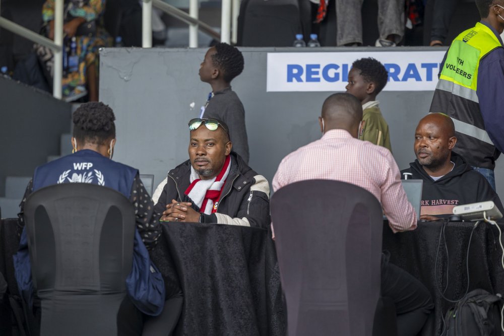 Many of the UN personnel who fled arrived without any documentation.