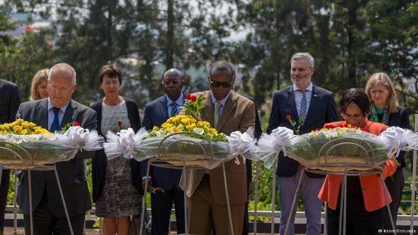 Tributes were made yesterday to the memory of the victims of the Holocaust at a ceremony at the Kigali Genocide Memorial Site in Rwanda
