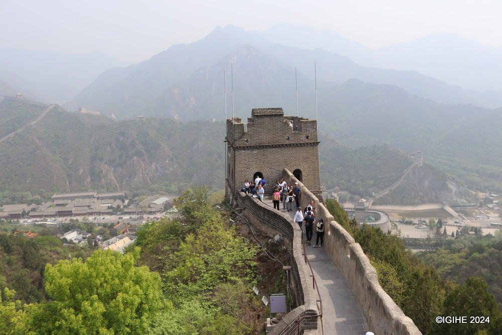 The Great Wall has a network of watchtowers.
