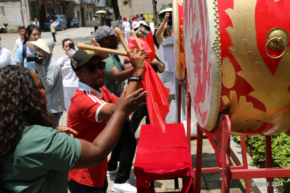 Participants of the festival explored the rich Chinese culture.