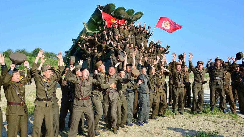 The test, is the latest in a series of engine and missile trials by North Korea this year