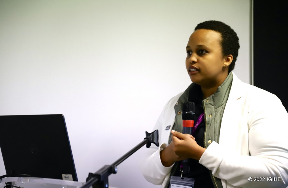 The Head of Tourism and Conservation Department at RDB, Ariella Kageruka showcased Rwanda’s touristic attractions to journalists and members of the private sector in Cannes, France.