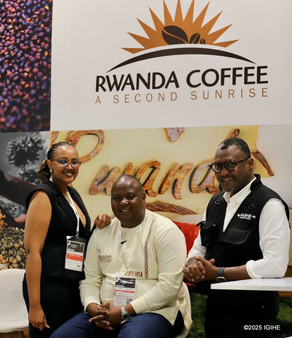 Rwandan soffee sold out quickly at coffee Europe Expo