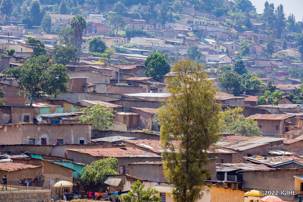 What the village looked like before it was rebuilt.