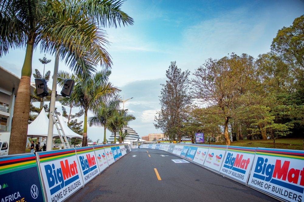 Kigali streets ready for UCI Road World Championships.