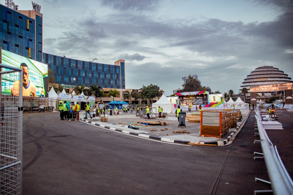 The race will conclude at the intersection of KCC and Kigali Heights roads.