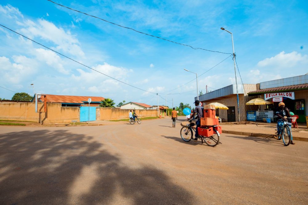 Bicycles are one of the most popular forms of transportation in Rwamagana