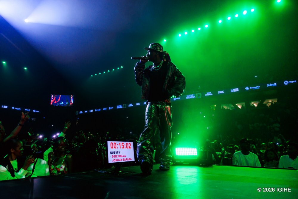 Diez Dolla got his moment to perform at the concert.