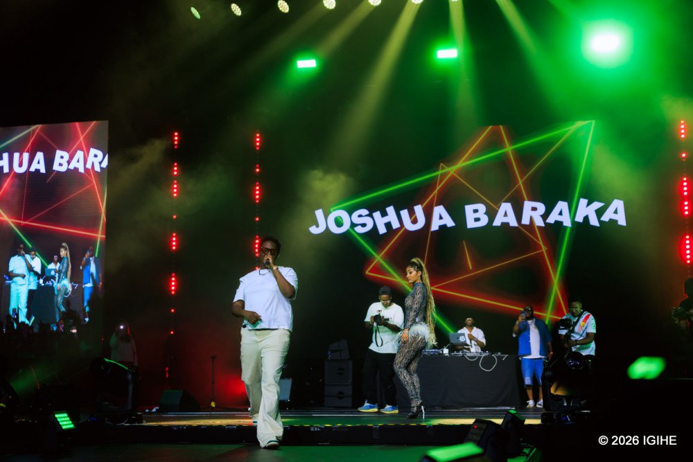 Joshua Baraka from Uganda also got the opportunity to entertain the crowd.