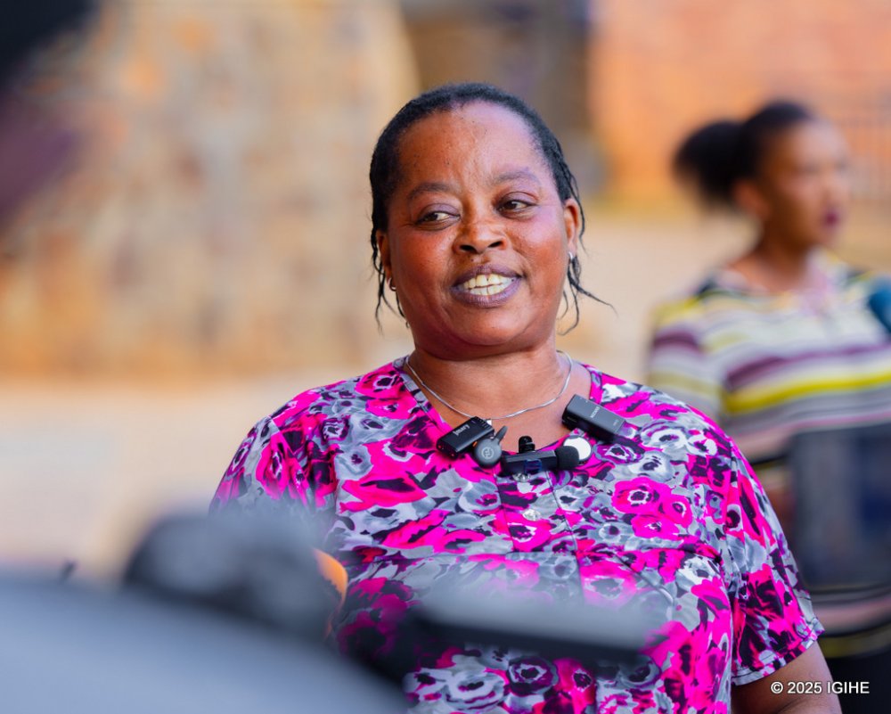 Umutesi Vestine received a four-bedroom house.