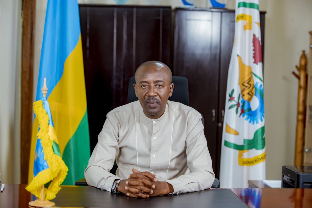 The Mayor of Rwamagana District, Radjab Mbonyumuvunyi, spoke about the development progress in the district.